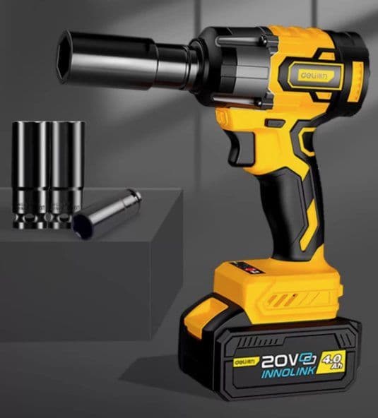 Deli Цохилттой дрил (Impact Drill), 4.0Ah/320N.m